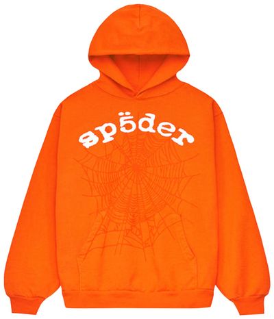 Sp5der Legacy Hoodie Orange